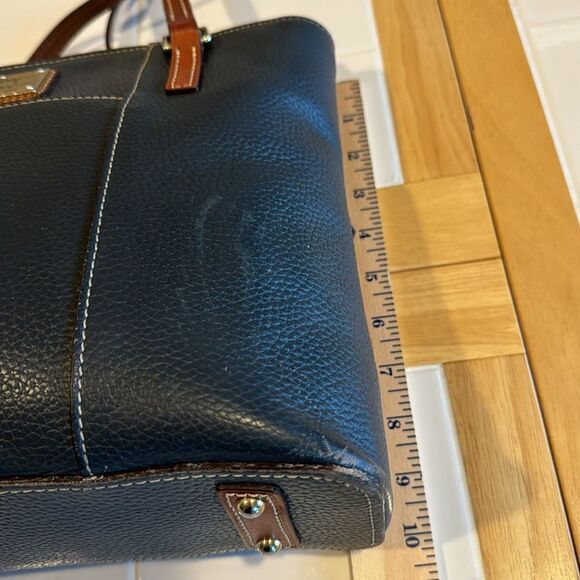 Vintage Dooney and Bourke Pebbled Lexington Leather Tote Bag - Picture 9 of 16